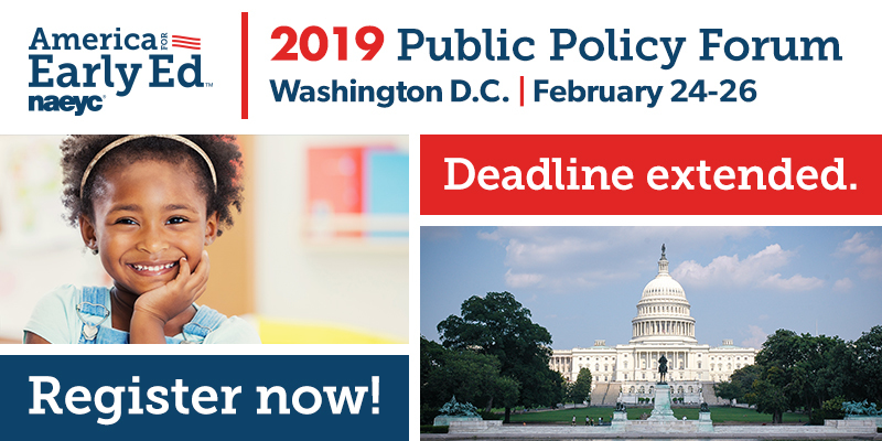 public policy forum deadline and registration graphic